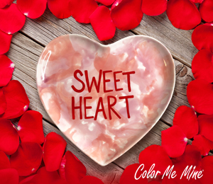 Boulder Candy Heart Plate
