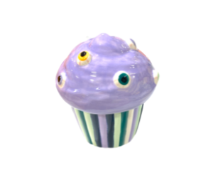 Boulder Eyeball Cupcake