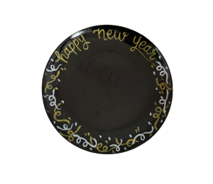 Boulder New Year Confetti Plate
