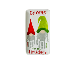 Boulder Gnome Holiday Plate