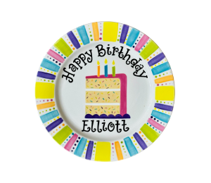Boulder Birthday Cake Plate