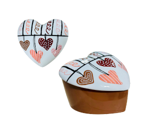 Boulder Heart Slanted Box